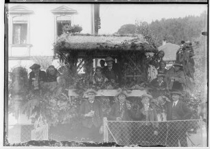Erntedankfest in Sigmaringen 1933; Umzugswagen
