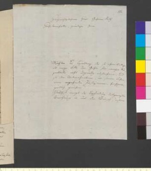Brief von Klee Landgerichtsdirektor in Stendal an Goethe, Johann Wolfgang von