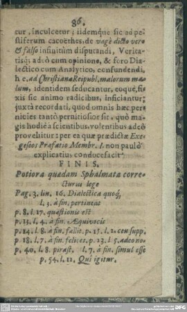 Potiora quaedam Sphalmata correcturus lege