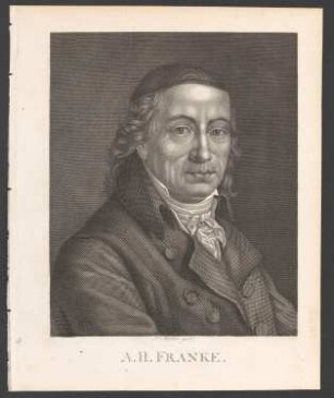 Porträt August Hermann Francke (1663-1727)
