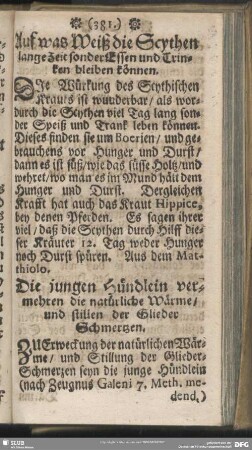 Die jungen Hündlein vermehren die natürliche Wärme, und stillen der Glieder Schmertzen