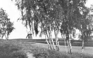 Leipzig-Rückmarsdorf. Blick zum Turmholländer, aus: Leipziger Land, 1912
