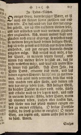 617-624, In Todes-Noethen; ...