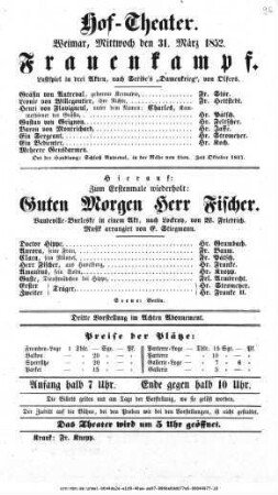 Guten Morgen Herr Fischer