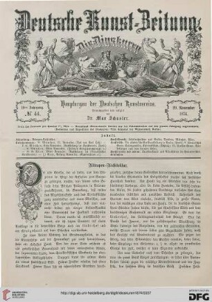 Nr. 44 (29. November 1874)