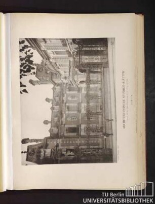 Serie I. No. 66. Palais Wilhelm-Straße No. 78. Berlin.