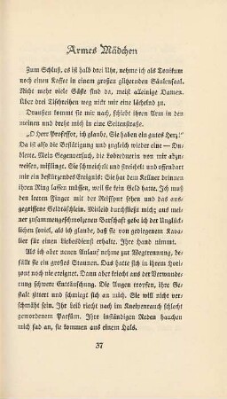 Armes Mädchen