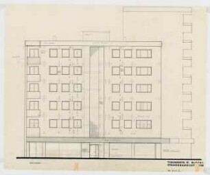 Wohnhäuser Seestraße 50-55 / Turiner Straße 51 / Lagerhalle Amsterdamer Straße 22, Berlin-Wedding: Ansicht 1:50