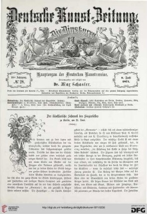 Nr. 28 (9. Juli 1871)