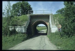 Gewölbter Durchlaß