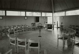 Bayreuther Straße : Dresden-Südvorstadt. Zionskirche. Altarraum. Blick zum Altar