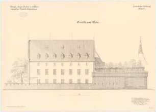 Staatsarchiv, Koblenz: Rheinansicht 1:100