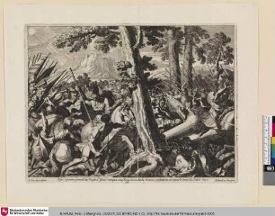 [Josua siegt gegen die Amalekiter; Josué victorieux des cinq rois Amorrhéens]