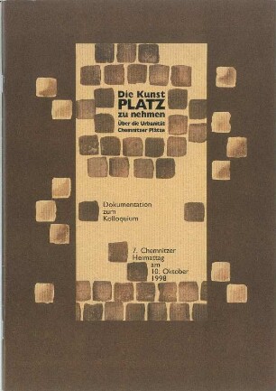 Illustration für Broschüre "Kolloquium Kunst ..."