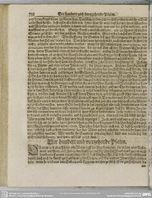 Der hundert und vierzehende Psalm