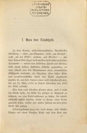 Stationen meiner Lebenspilgerschaft : von Robert Hamerling