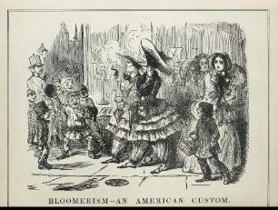 Bloomerism - an American custom