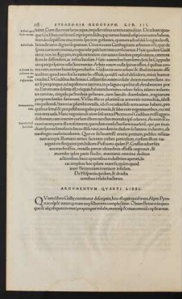 Argumentum Quarti Libri.