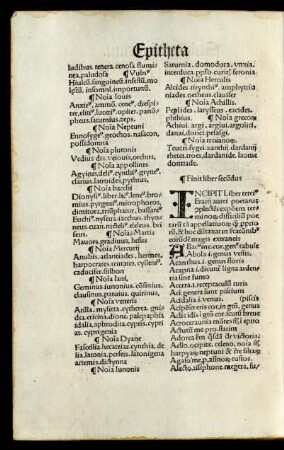 [Declaratio] Vocabulorum