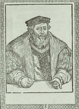 Bildnis "Otto Heinricus, Pfalzgrave beim Rein, Hertzog in Beiern, des heiligen Römischen Reichs Ertztruckses und Churfürst ..."