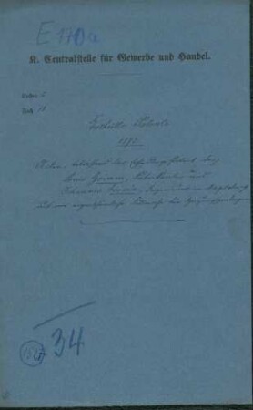 Patent des Louis Grimm und Johannes Corvin in Magdeburg auf eine eigentümliche Füllmasse für Heizungsanlagen