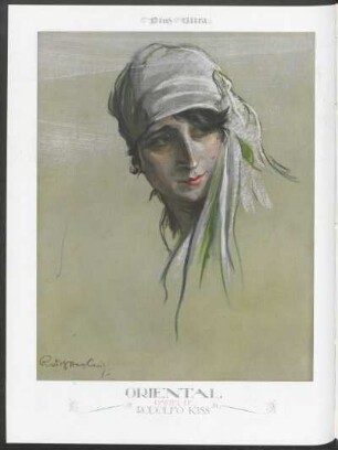 "Oriental", óleo