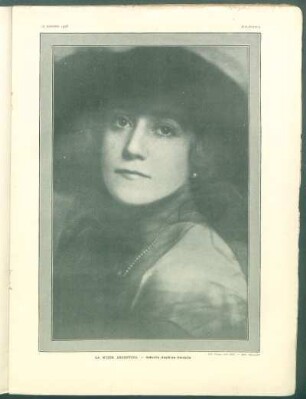 La mujer argentina. : Señorita Angélica Gardella