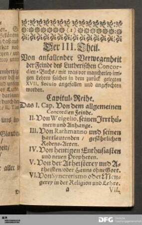 Capitul-Reihe.