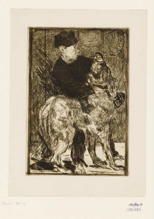 Junge mit Hund