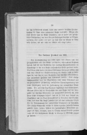 Das Londoner Protokoll von 1852.