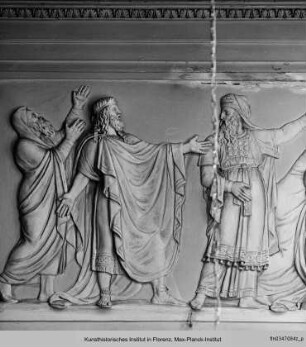 Stuckfries : Triumphzug der Judith