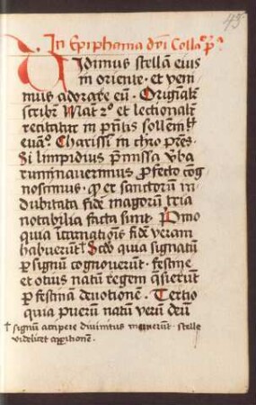 Collationes in epiphania domini