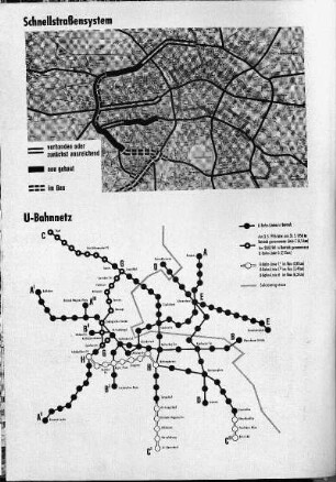 Schnellstraßensystem ; U-Bahnnetz