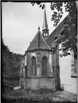 Adelsheim Jakobskirche Außenansicht Kapellenbau von Osten