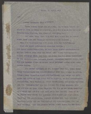 Brief an Eugen d' Albert : 03.04.1918