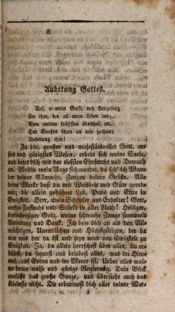 Vollständiges Gebetbuch für die häusliche Andacht, 2