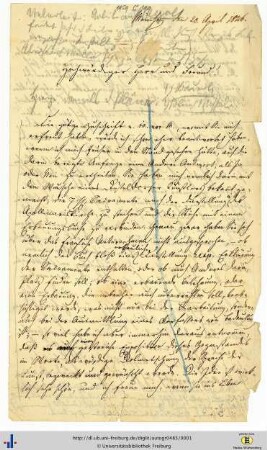 [Brief von Unbekannt an Unbekannt]