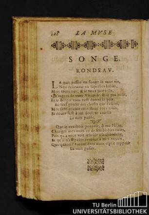 Songe. Rondeav.