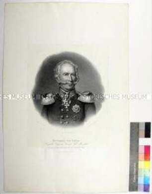 Porträt des preußischen Generalfeldmarschalls Hermann von Boyen