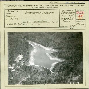 Wuppertal-Ronsdorf, Ronsdorfer Talsperre