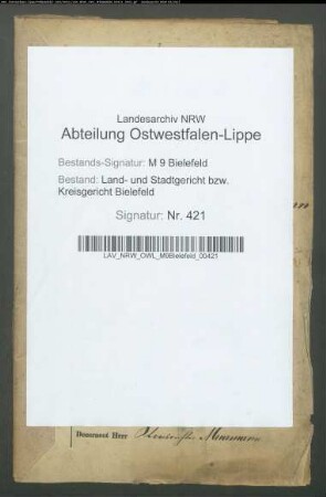 Sonstige: Moormann, Johann Heinrich:
