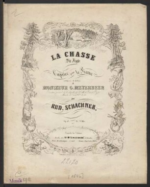La Chasse : Caprice pour le Piano : Op. 12