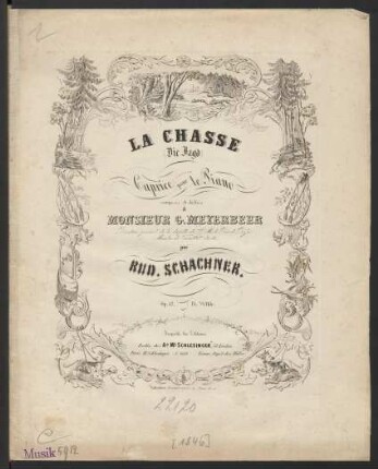 La Chasse : Caprice pour le Piano : Op. 12