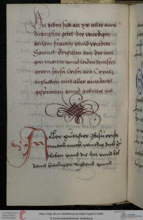 15 Gebete zum Leiden Christi, der hl. Brigitta (Brigitta Suecica) zugeschrieben