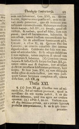 93-115, Thesis XXI. - XXVI.