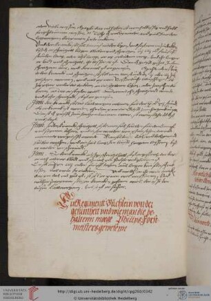 Philipp Forstmeister von Gelnhausen, Gesundheitsregimen