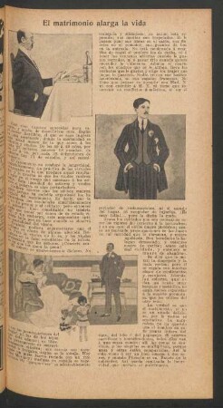 El matrimonio alarga la vida
