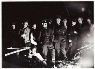 Große Polizeiübung im nördlichen Schwarzwald vom 16. - 19. Juni 1931