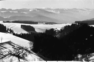 St. Märgen: Feldbergblick von St. Märgen