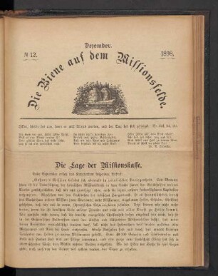 N° 12. Dezember. 1898